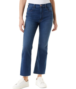 Gloria Vanderbilt Women's Hailey Ankle Boot-Cut Jeans Blue Size 16 MSRP $60