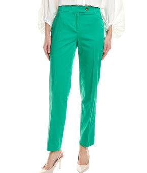 Jones New York womens Duke Slim Leg Pant, Size 14, Green