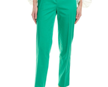 Jones New York womens Duke Slim Leg Pant, Size 14, Green