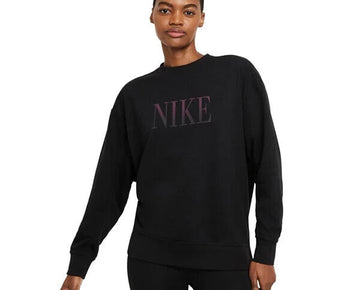 NIKE Plus Size Dri-FIT Get Fit Graphic Training Sweatshirt Black 2X MSRP $60