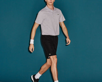 Lacoste Sport Lined Tennis Shorts (Black) Men's Shorts Size 3XL MSRP $60