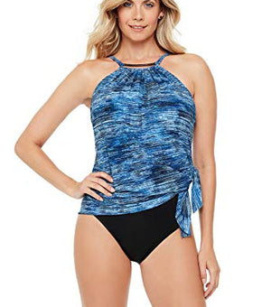 Magic Suit Women's Blue Jean Parker Underwire One Piece Swimsuit 6009512 Size 14