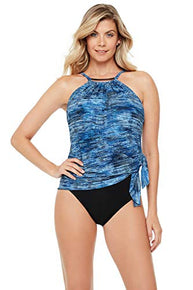 Magic Suit Women's Blue Jean Parker Underwire One Piece Swimsuit 6009512 Size 14