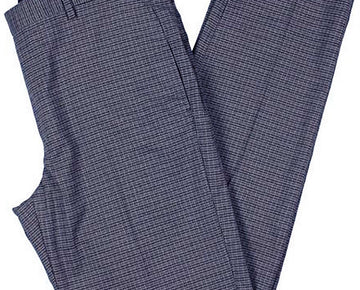 Lauren Ralph Lauren Mens Check Classic Fit Dress Pants Navy Size 34x30 MSRP $95