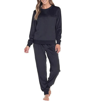 Honeydew Pajama Set Womens Size M Navy Velour Jogger Lounge Soft Sleepwear