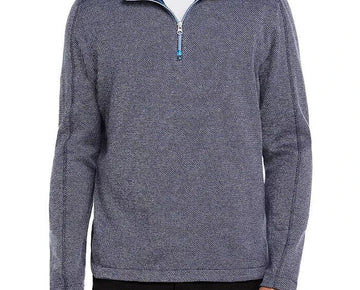 Robert Graham The Getty Sweater Men's Size S Navy Blue MSRP $198