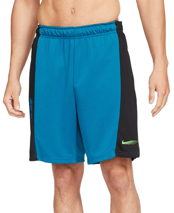 Nike Men's Dri-fit Colorblocked Training Shorts Blue Size 2XL MSRP $40