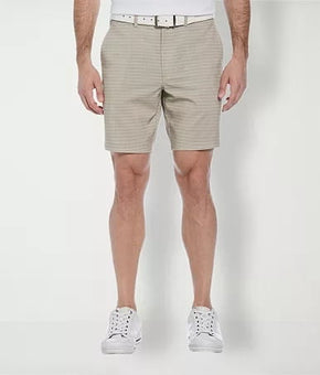 Pga Tour Mens Regular fit Golf Shorts Shorts 42 / 8 Beige Striped