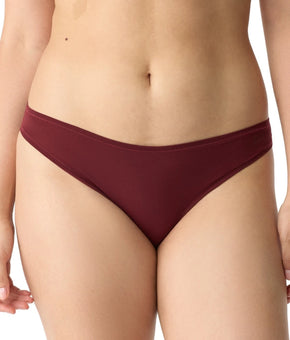 GapBody Women's Breathe Bikini Underwear GPW00175 Wine Red Size L
