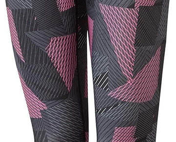 Ronhill Women's Life Crop Tight Black Pink Size 10