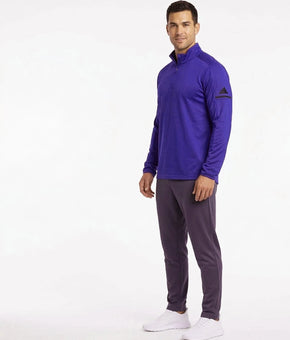 ADIDAS 1/4 ZIP MENS Activewear PULLOVER SHIRT PURPLE Size M MSRP $75