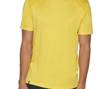 Bass Outdoor Men Yellow Boundary Trek Moisture-Wicking Stretch T-Shirt Size XXL