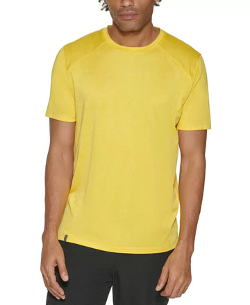 Bass Outdoor Men Yellow Boundary Trek Moisture-Wicking Stretch T-Shirt Size XXL