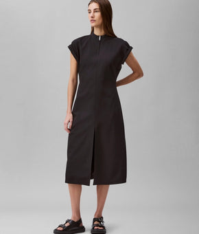 Calvin Klein Women's Tech Stretch Dress Black Size 10 MSRP $179