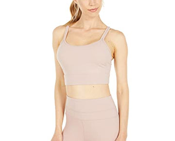Varley Frances Bra Active Top Shadow Rose Size XS Pink
