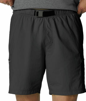 Columbia Mens Regular fit Casual Shorts Size M - 8 Inseam Black Solid MSRP $60