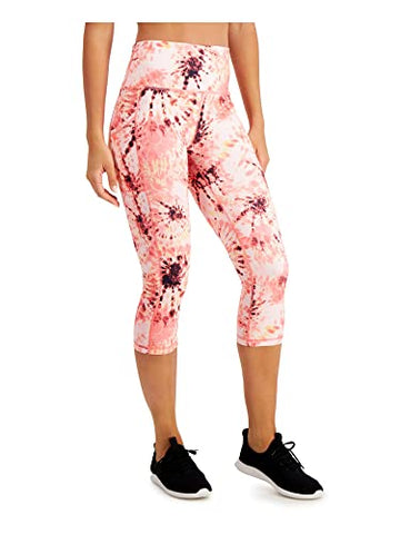 Ideology Women's Performance Printed Cropped Leggings Size XS, Prink