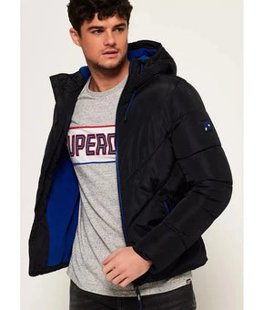 Superdry Xenon Padded Men's Jacket Black Size XL
