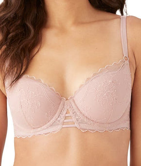 b.tempt????d by Wacoal No Strings Attached Contour Balconette Bra Pink Size 34D