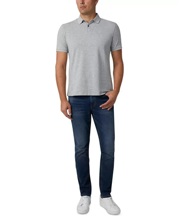 Dkny Men's Essential Polo Shirt Gray Size S MSRP $65