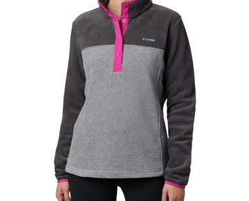 Columbia Women's Benton Springs Grey Heather/Shark, Plus Size 2X MSRP $65