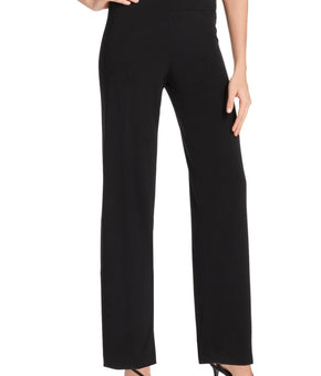 NY Collection Womens Petites Wide Leg Pull On Palazzo Pants Size PS