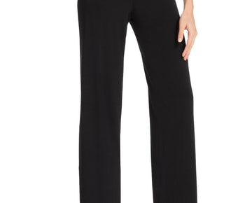 NY Collection Womens Petites Wide Leg Pull On Palazzo Pants Size PS