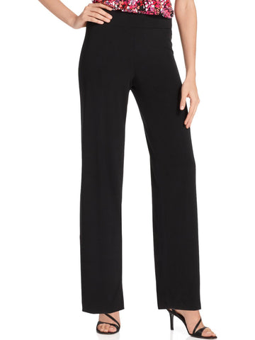 NY Collection Womens Petites Wide Leg Pull On Palazzo Pants Size PS