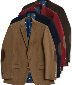 LAUREN RALPH LAUREN Classic Ultraflex Corduroy Sport Coat Brown Size 44L $295