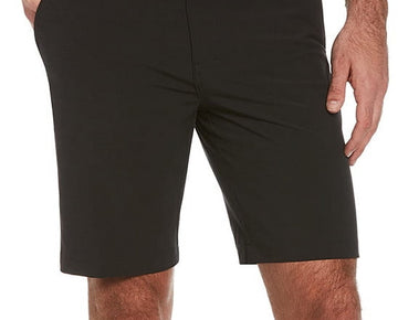 PGA TOUR Mens fit Golf Shorts 40 / 9 Black Solid Stretch