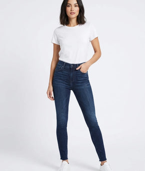 Joe's Jeans Women Mid-Rise Ankle Skinny Slim Denim Jeans Blue Size 25 MSRP $130