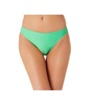 California Waves Junior Metallic Shine Hipster Bikini Bottom Light Green Size M