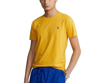 Polo Ralph Lauren Men's Classic Fit Crew Neck Tee Yellow Size S MSRP $55
