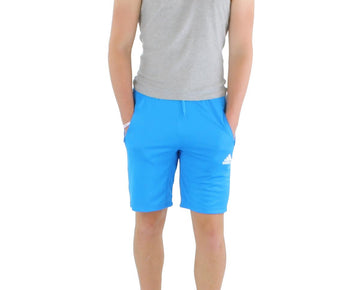 Adidas Mens Fitness Running Shorts Blue Size S