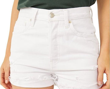 Free People We The Free Lasso Shorts White Size 27 MSRP $78