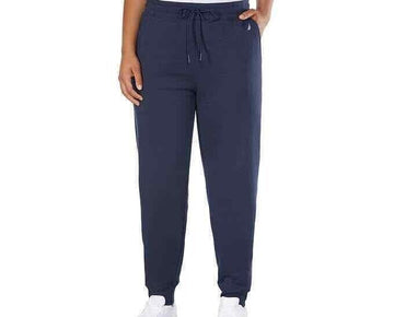Nautica Women s Fleece Jogger Pants Navy Size XL