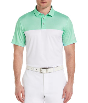 PGA TOUR Men's Airflux Colorblock Golf Polo Shirt Green Size XL MSRP $62