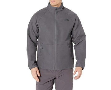 The North Face Men's Camden Softshell Jacket Grey Dark Heather Size S MSRP $119