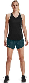 Under Armour Womens Fly By Shorts Dark Blue Reflective Size M