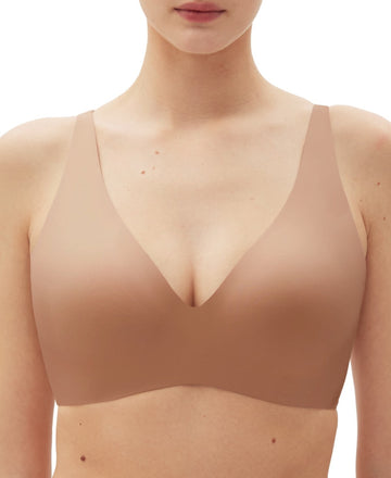GAP GapBody Everyday Essentials Wireless Bra GPW00355 Brown Size 34DD MSRP $43