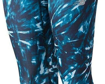 New Balance Women's Accelerate Active Capri pants leggings Blue Size L