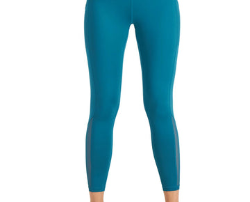 Ideology Mesh-Trimmed 7/8 Leggings womens green Size XS MSRP $40