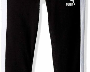 PUMA Little Girls' Archive T7 Logo Size 4 Black
