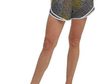 Calvin Klein Performance Printed Shorts Womens black Size M MSRP $36