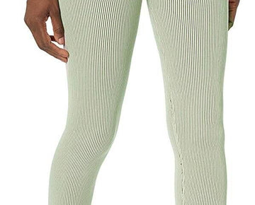Calvin Klein Women's Active 7/8 Length Leggings Green Size M MSRP $70