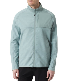 BASS OUTDOOR Men's Full Zip Trail Jacket Silver Green Size L MSRP $79