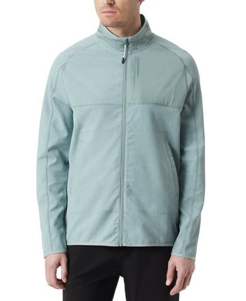 BASS OUTDOOR Men's Full Zip Trail Jacket Silver Green Size L MSRP $79