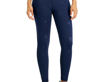 Ideology Star High-Waist 7/8 Length Leggings Women's navy blue Size S MSRP $40