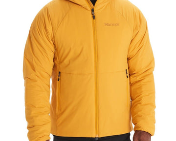 Marmot Men's Novus Hoody Yellow Gold Size XL MSRP $220