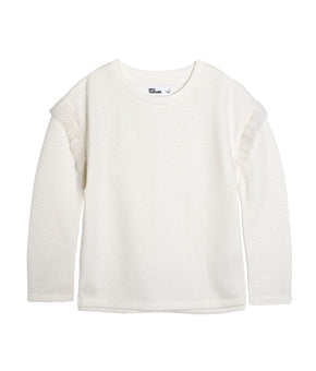Epic Threads Little Girls Long Sleeve Drop Holiday Ivory Size 5